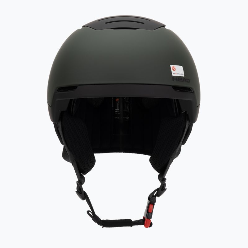 Ski helmet HEAD Faero Pro deep green 2