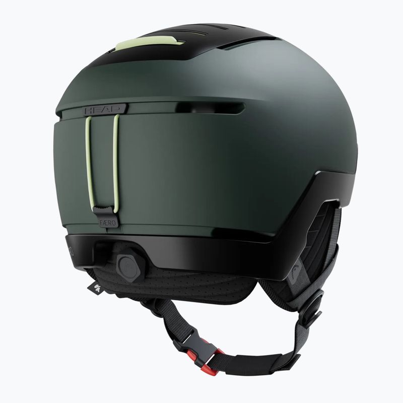 Ski helmet HEAD Faero Pro deep green 2