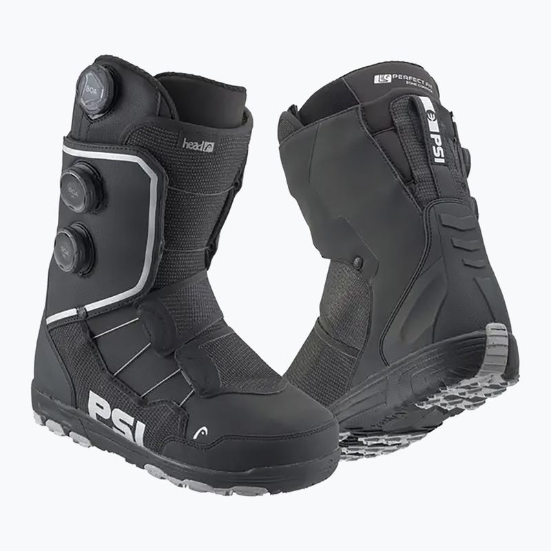 Snowboard boots HEAD Psi Triple Boa black 4