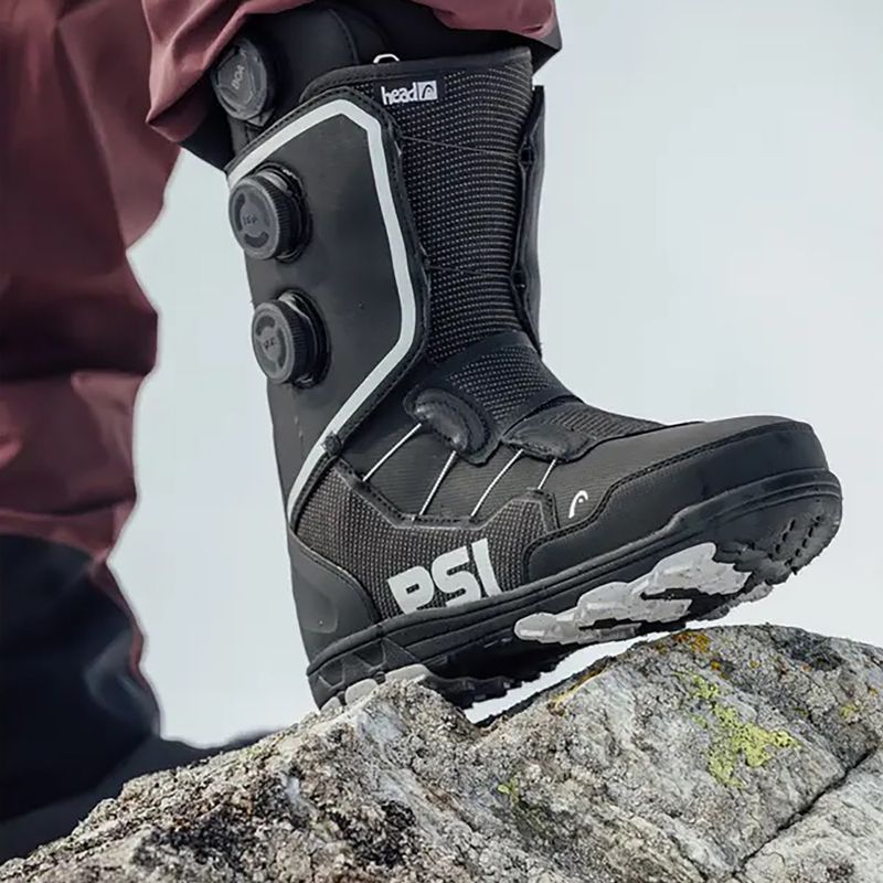 Snowboard boots HEAD Psi Triple Boa black 5