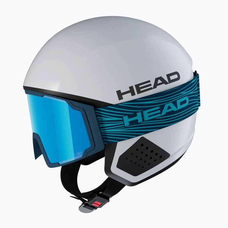 Ski goggles HEAD Neves Pro 5k Race blue/petrol/blue/chrome/orange 2