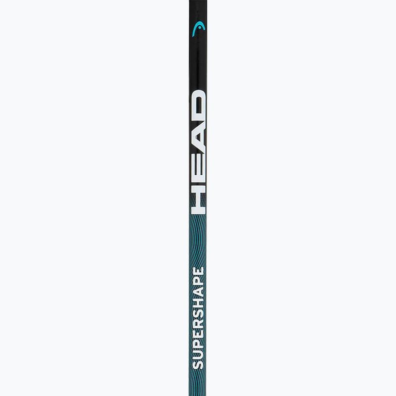 Children's ski poles HEAD Supershape Team Jr black/speedblue/white 3