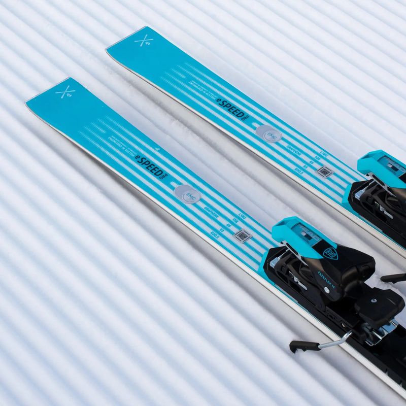 Downhill skis with bindings HEAD WC Rebels e-Speed Pro RP WCR 14 + Protector+ FF 14 GW blue/white 10
