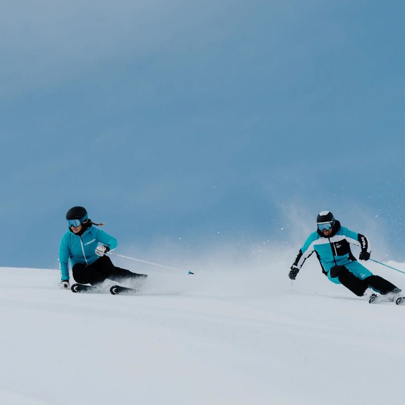 Downhill skis with bindings HEAD WC Rebels e-SL Pro RP WCR 14 + Protector+ FF 14 GW blue/white 2