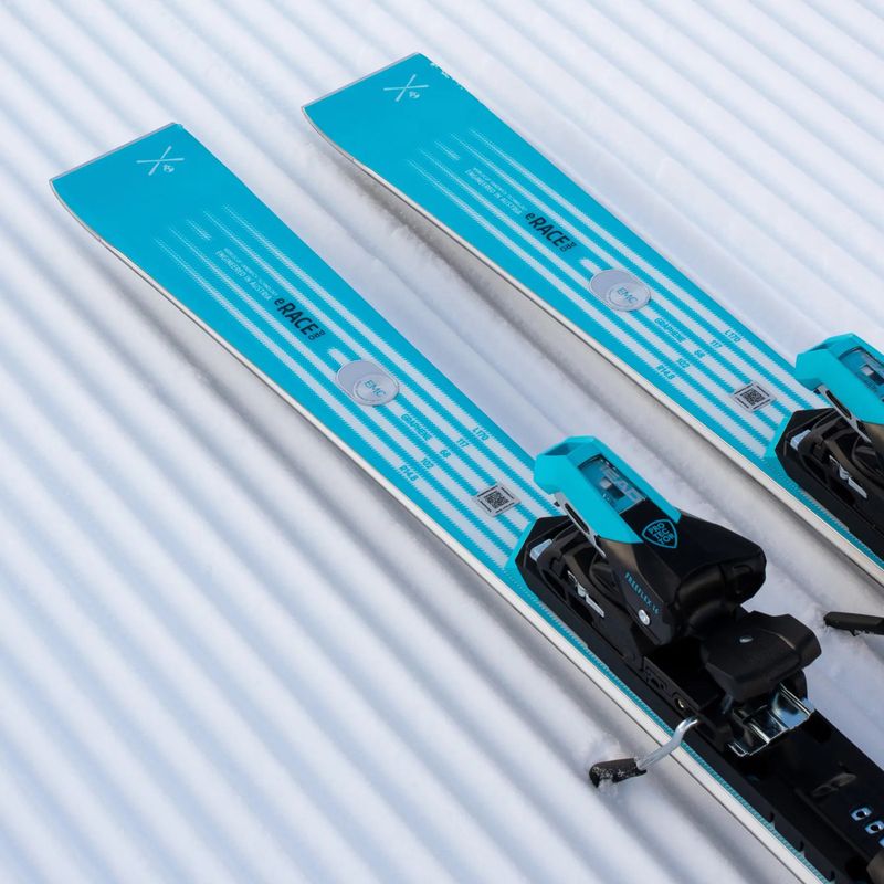 Downhill skis with bindings HEAD WC Rebels e-SL Pro RP WCR 14 + Protector+ FF 14 GW blue/white 5