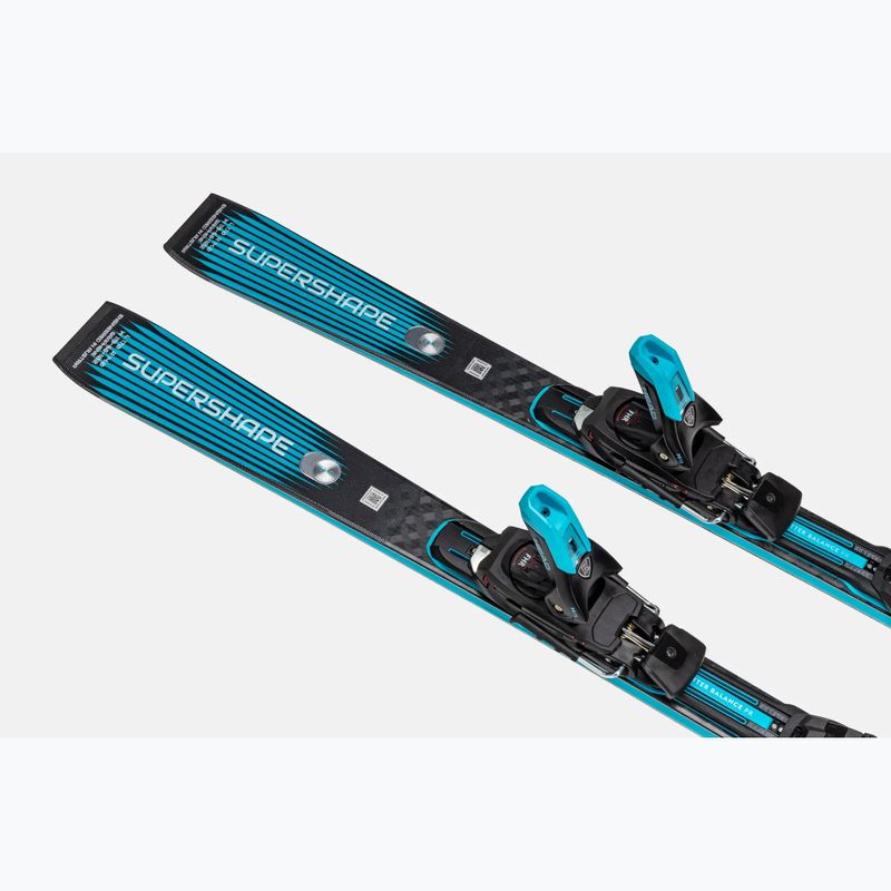 Downhill skis with bindings HEAD Supershape e-Speed SW BB-PR + Protector Evo PR 13 GW black/blue 4
