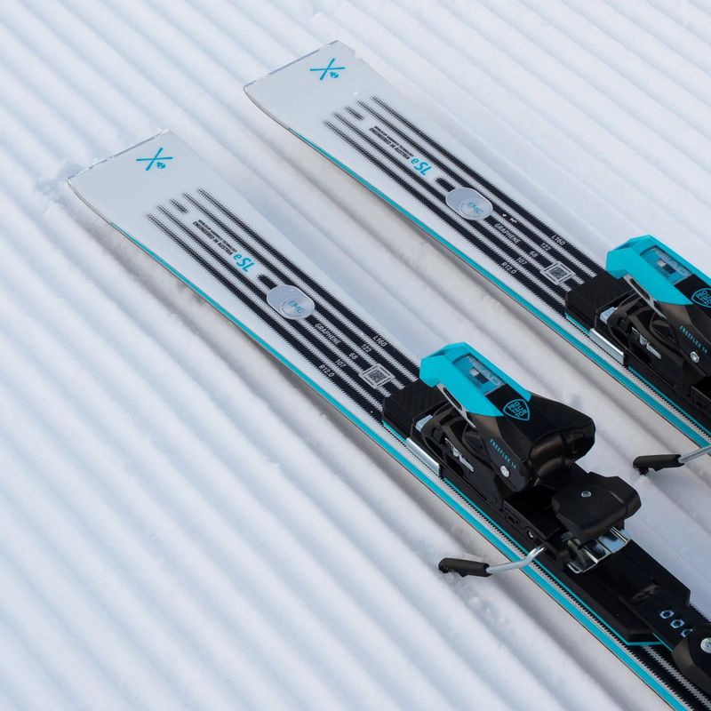 Downhill skis with bindings HEAD WC Rebels e.SLR LYT-PR + PR 11 GW white/blue 5