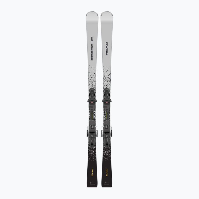 Downhill skis with bindings HEAD Porsche 7 Series SW BB-PR + Protector Evo PR 13 GW grey/black 2