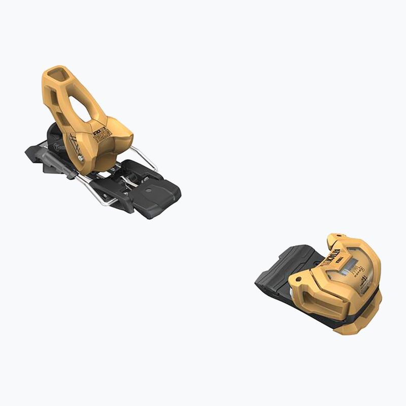 Kids’ downhill skis with bindings HEAD Kore Team SW + Attack LYT 11 GW black/beige 8