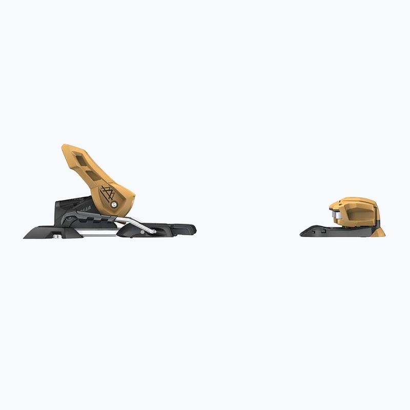Kids’ downhill skis with bindings HEAD Kore Team SW + Attack LYT 11 GW black/beige 11