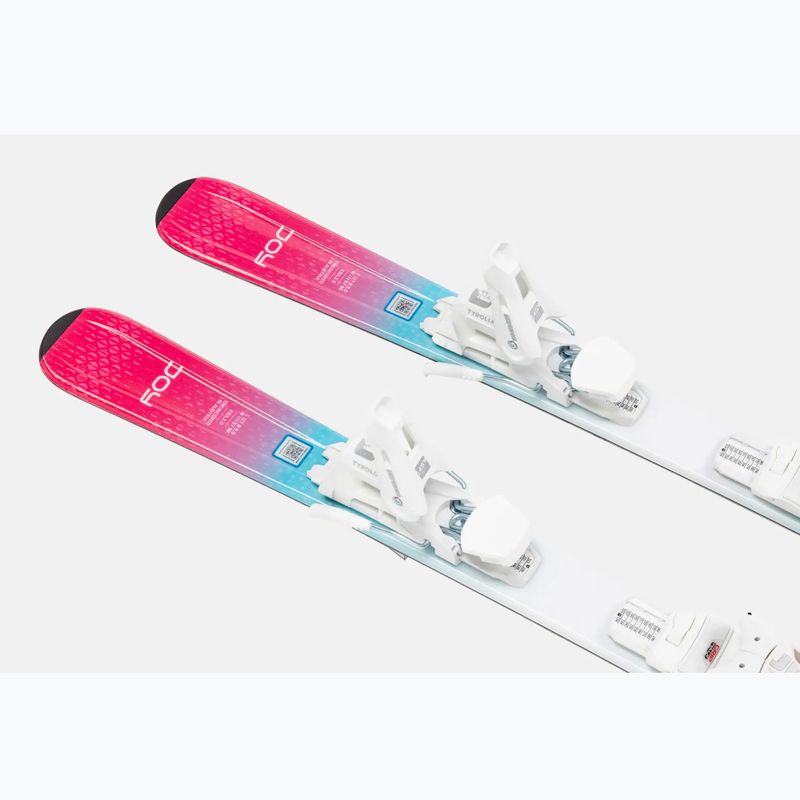 Kids’ downhill skis with bindings HEAD Joy Easy JRS + Jrs 4.5 GW CA mint/pink 4