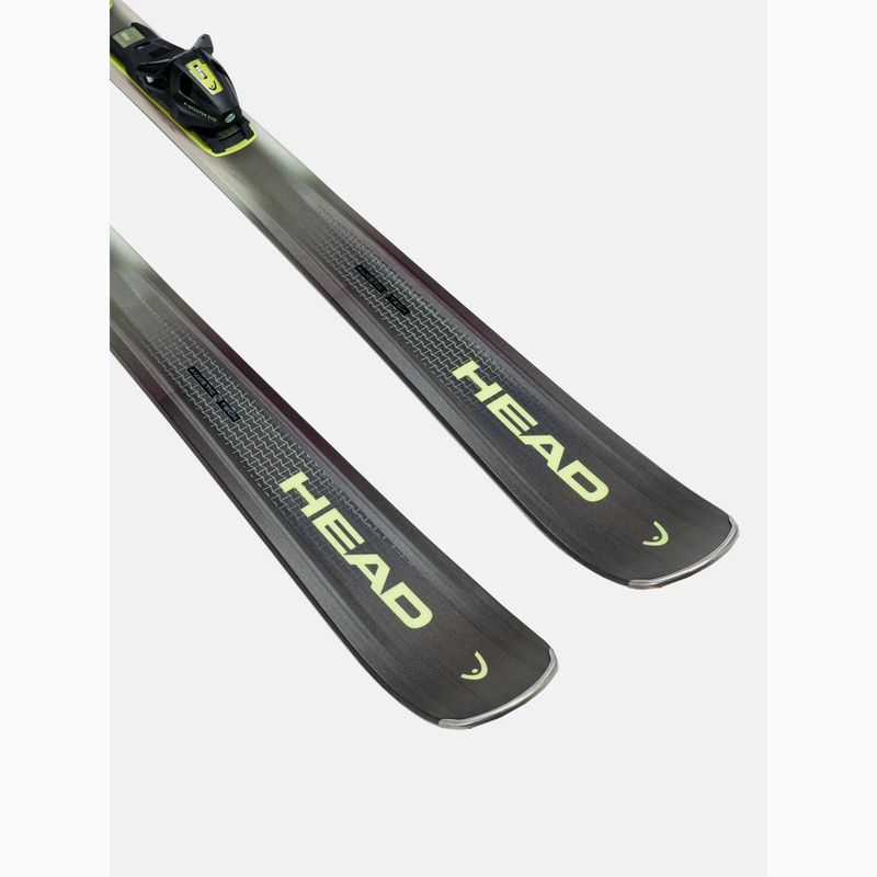 Downhill skis with bindings HEAD Discovery 82 Pro AM BB-PR + Protector Evo 11 GW green/yellow 3