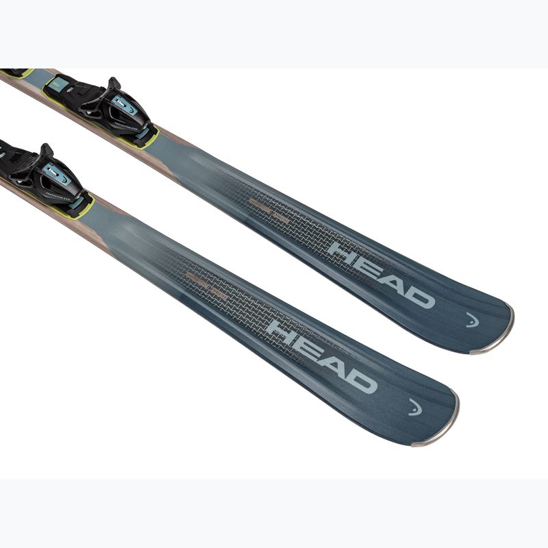 Downhill skis with bindings HEAD Discovery 74 Pro AM BB-PR + Protector Evo PR 11 GW dark blue/yellow 3