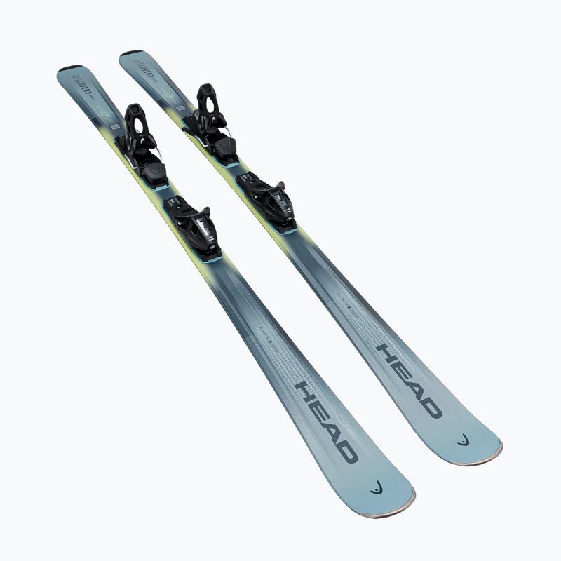 Downhill skis with bindings HEAD Discovery 74 Sport AM BB-PR + Protector Evo PR 11 GW blue/yellow 2