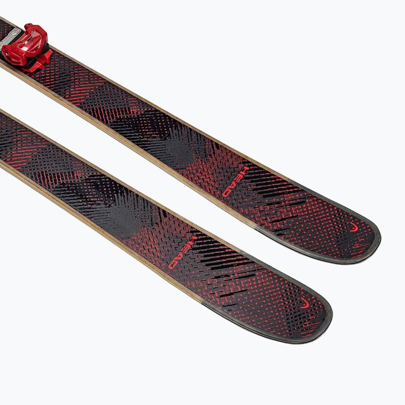 Downhill skis with bindings HEAD Kore 100 Ti + Protector+ Attack 14 GW black/red 7