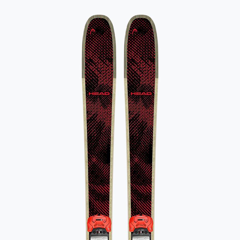 Downhill skis with bindings HEAD Kore 100 Ti + Protector+ Attack 14 GW black/red 8