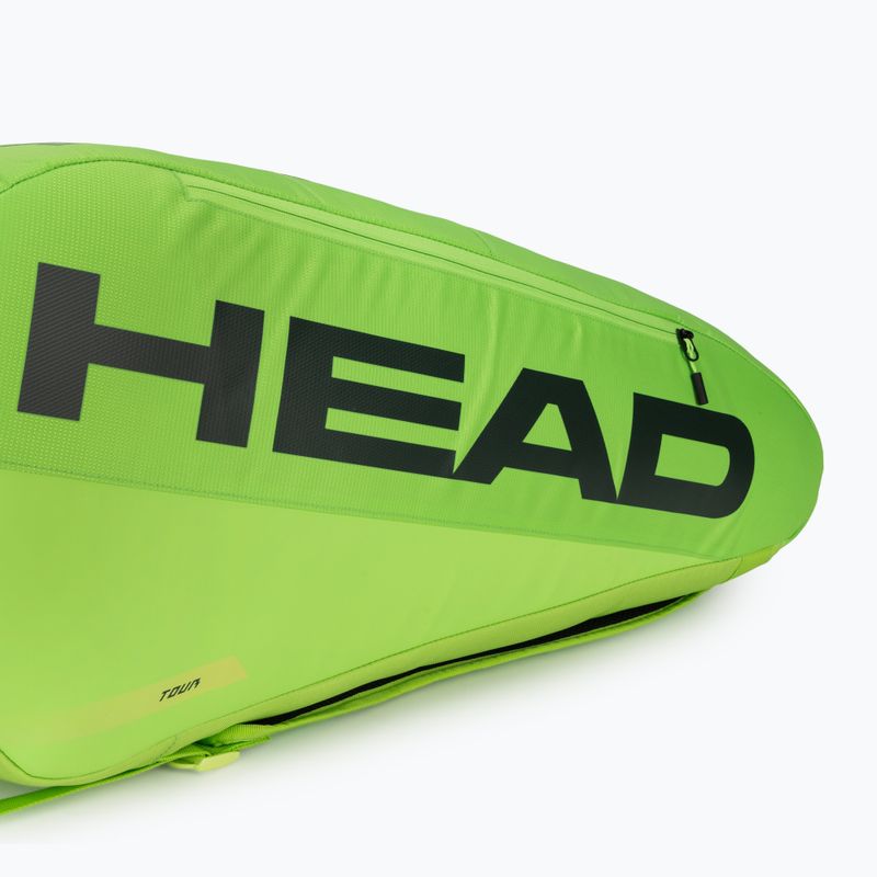 Tennis bag Head Tour Racquet Bag L sharp green 7