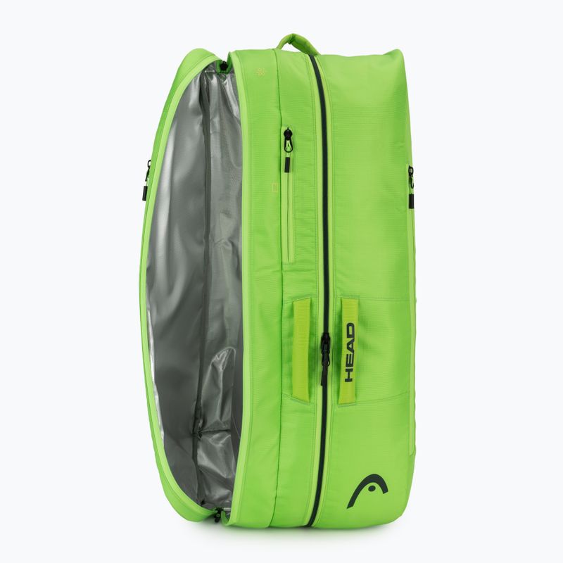 Tennis bag Head Tour Racquet Bag L sharp green 12
