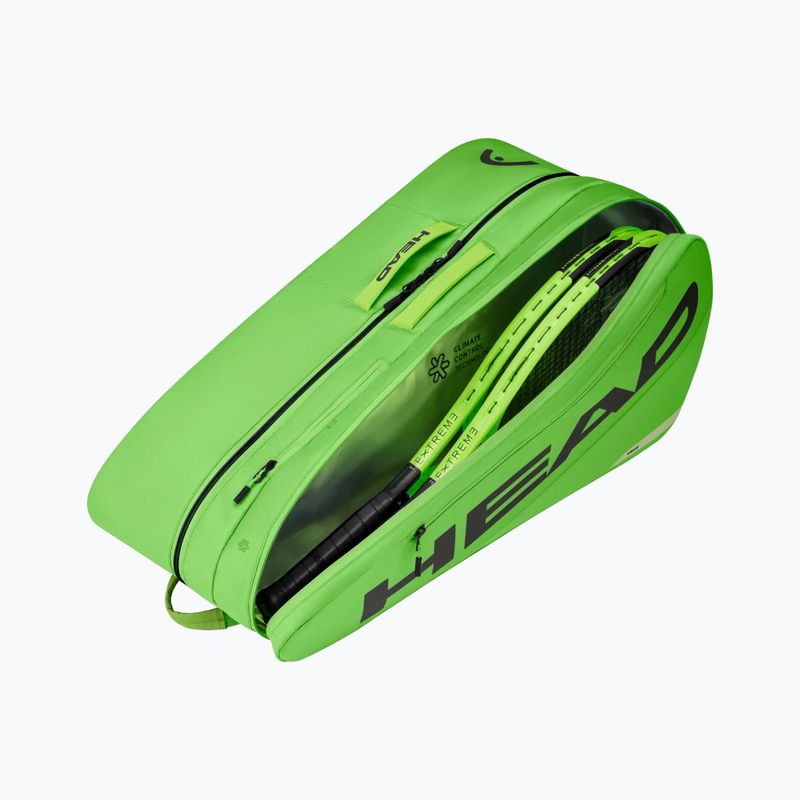 Tennis bag Head Tour Racquet Bag L sharp green 4