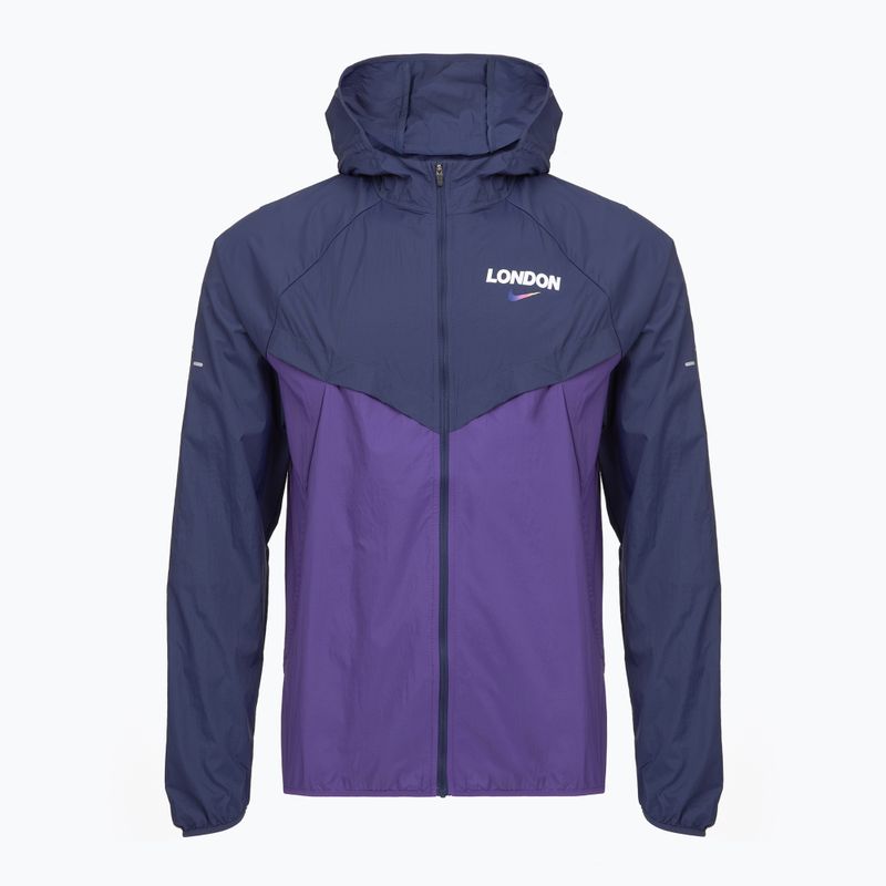 Men's running jacket Nike Stride Dri-Fit ADV midnight navy/court purple 9