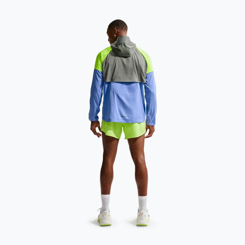 Men's running jacket Nike Impossibly Light Windrunner royal pulse/smoke grey/volt ice 3