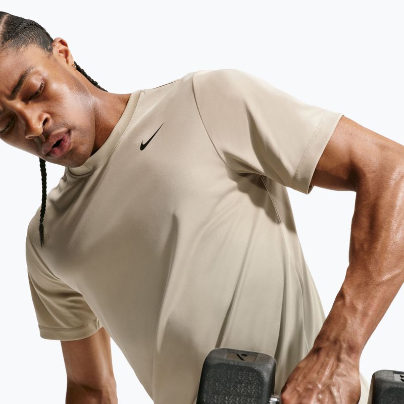 Men's training shirt Nike Dri-FIT Training T-Shirt desert khaki/black 6