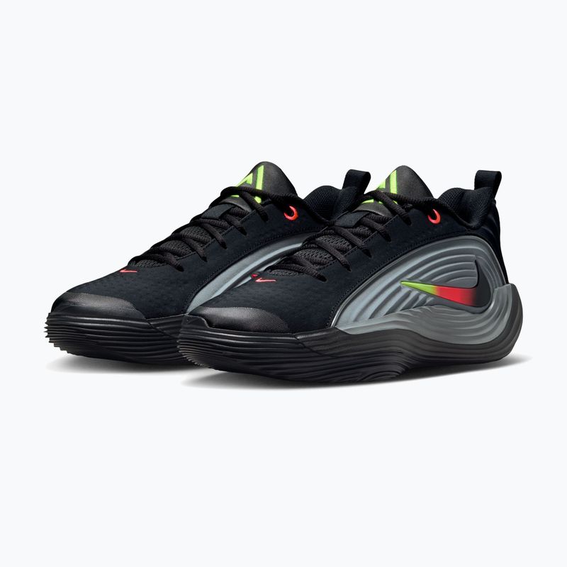 Men's basketball shoes Nike Giannis Immortality 5 black/volt/photon dust/bright crimson 3
