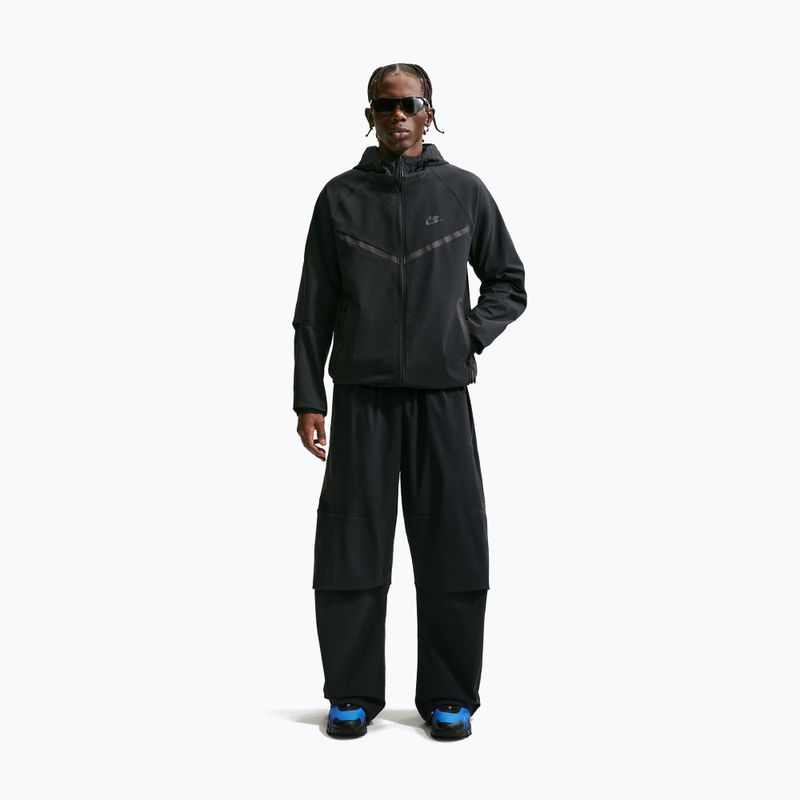 Men's jacket Nike Tech Woven Full Zip Windrunner black 2