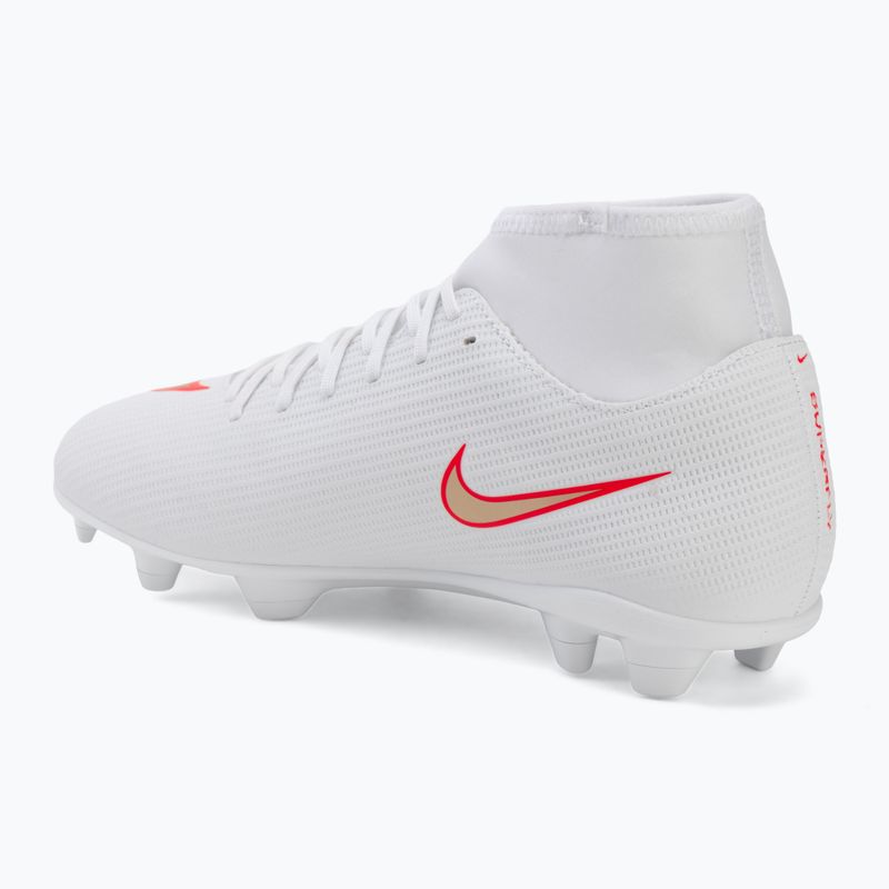 Men's football boots Nike Mercurial Superfly 11 Club white/bright crimson/blur 3