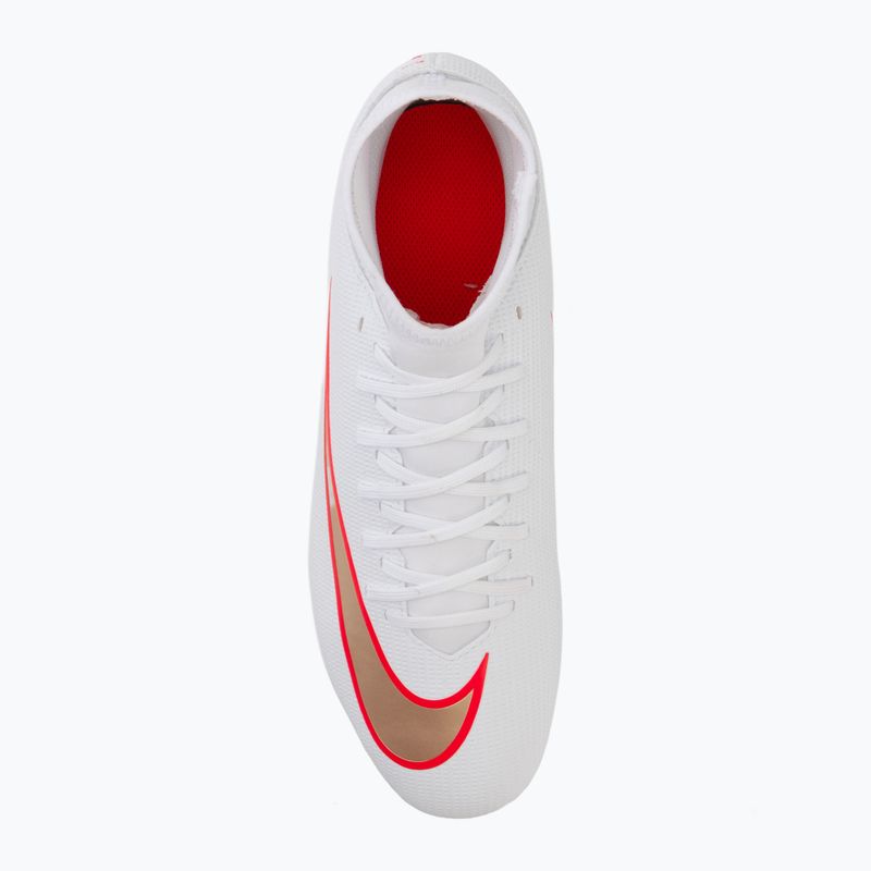 Men's football boots Nike Mercurial Superfly 11 Club white/bright crimson/blur 5