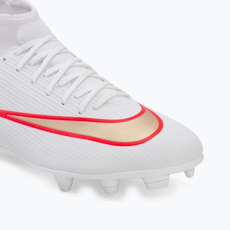 Men's football boots Nike Mercurial Superfly 11 Club white/bright crimson/blur 7