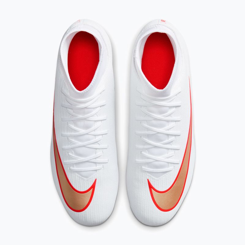 Men's football boots Nike Mercurial Superfly 11 Club white/bright crimson/blur 3