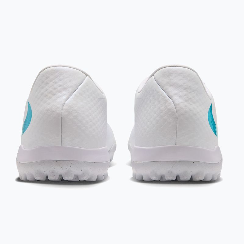 Men's football boots Nike Phantom 6 Low Academy TF white/white/dusty cactus 5
