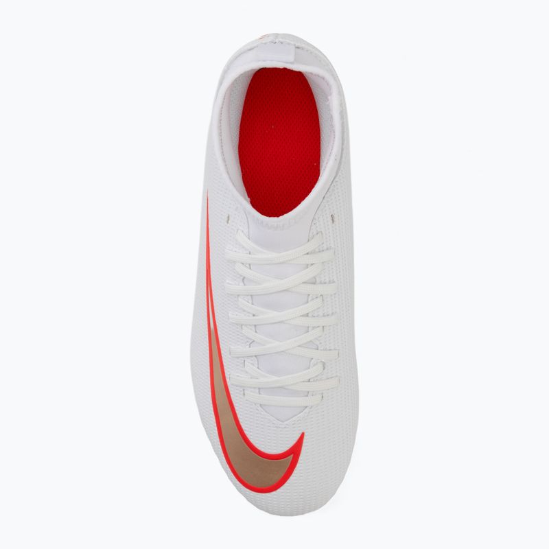 Children's football boots Nike Jr. Mercurial Superfly 11 Club white/bright crimson/blur 5