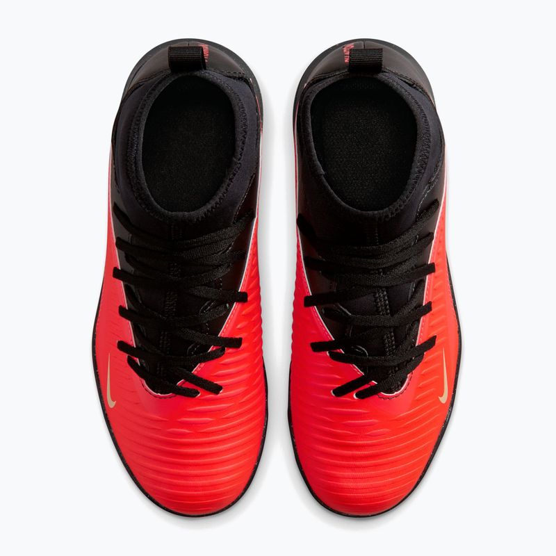 Children's football boots Nike Jr. Phantom 6 High Club bright crimson/bright crimson/black 3