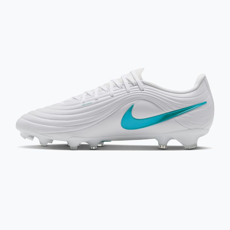Men's football boots Nike Tiempo Maestro Academy FG/MG white/white/dusty cactus 2