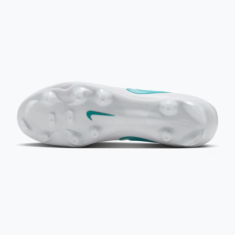 Men's football boots Nike Tiempo Maestro Academy FG/MG white/white/dusty cactus 3