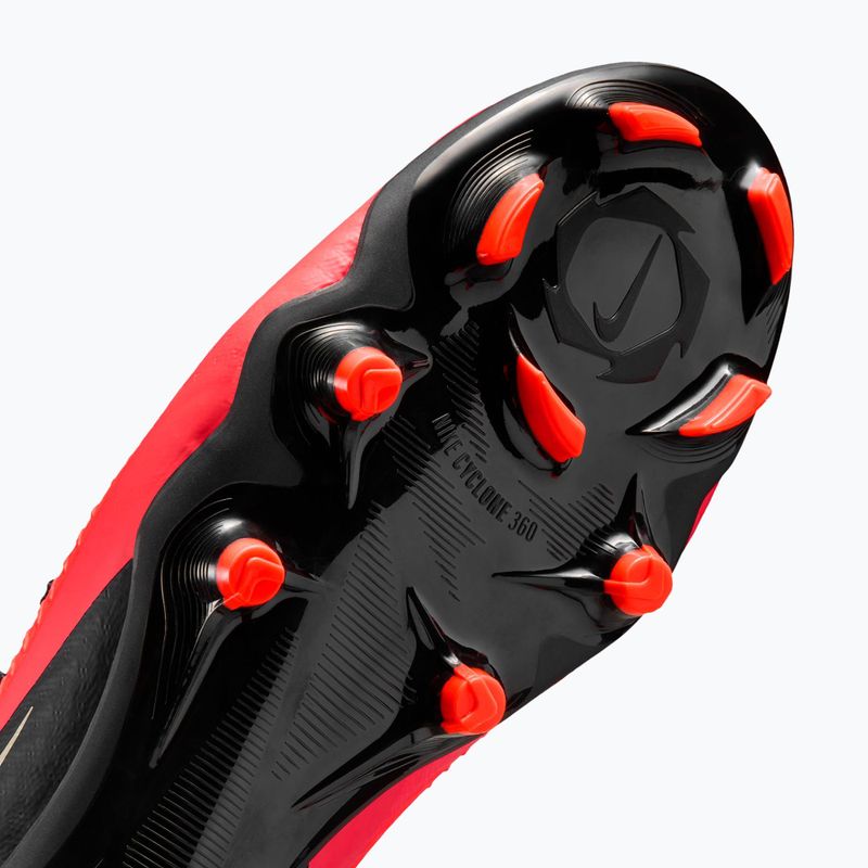 Men's football boots Nike Phantom 6 Low Academy bright crimson/black/blur 5