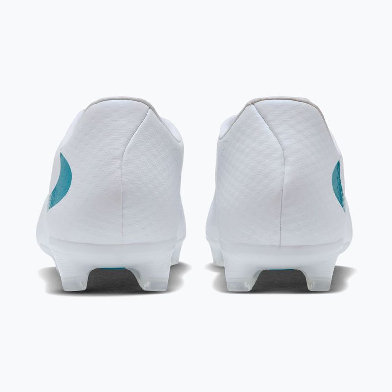 Men's football boots Nike Phantom 6 Low Academy FG/MG white/white/dusty cactus 5