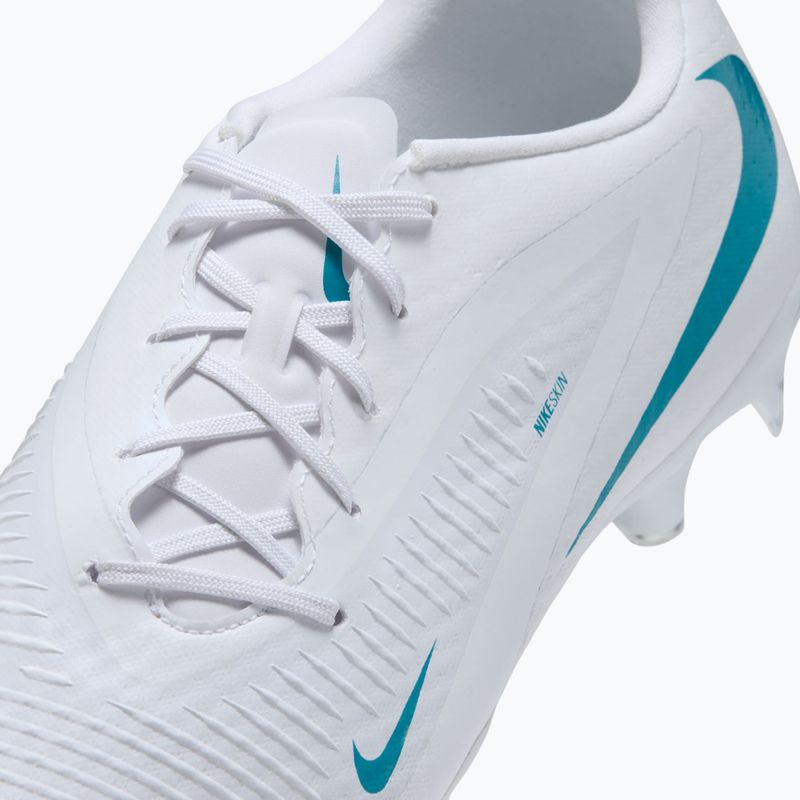 Men's football boots Nike Phantom 6 Low Academy FG/MG white/white/dusty cactus 6