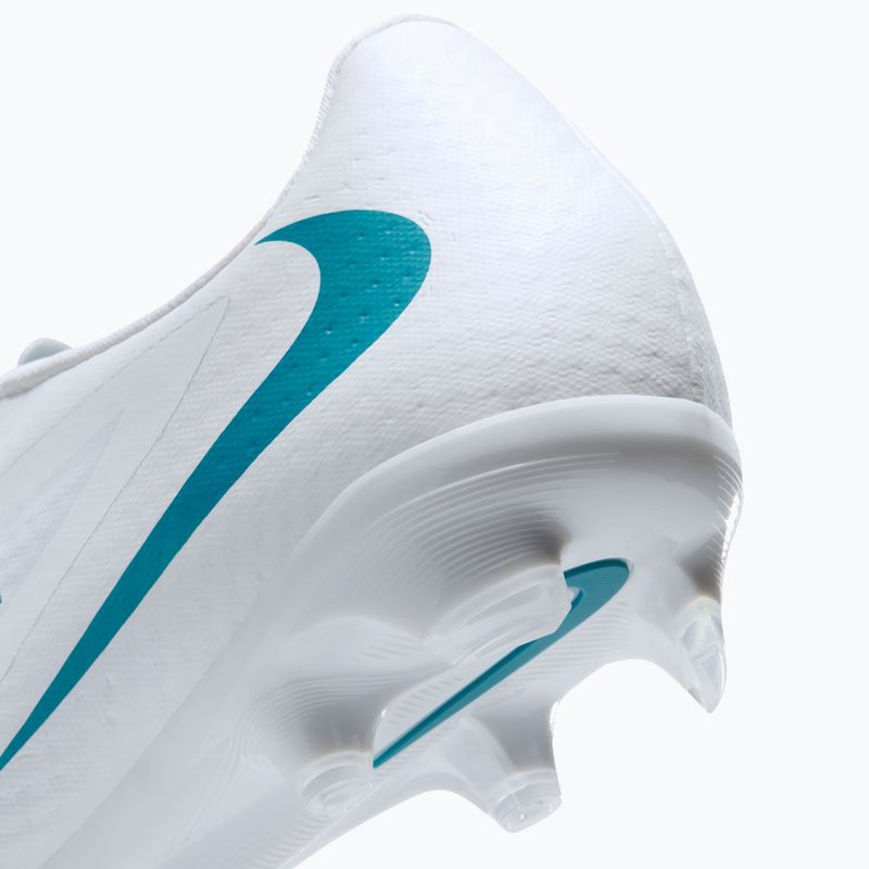 Men's football boots Nike Phantom 6 Low Academy FG/MG white/white/dusty cactus 7