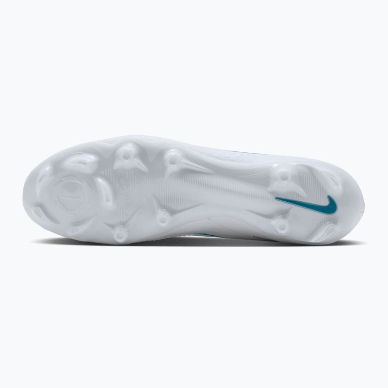 Men's football boots Nike Phantom 6 Low Academy FG/MG white/white/dusty cactus 9