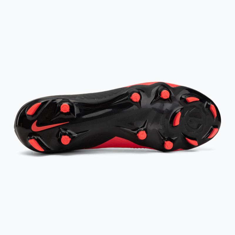 Men's football boots Nike Phantom 6 Low Academy bright crimson/black/blur 4