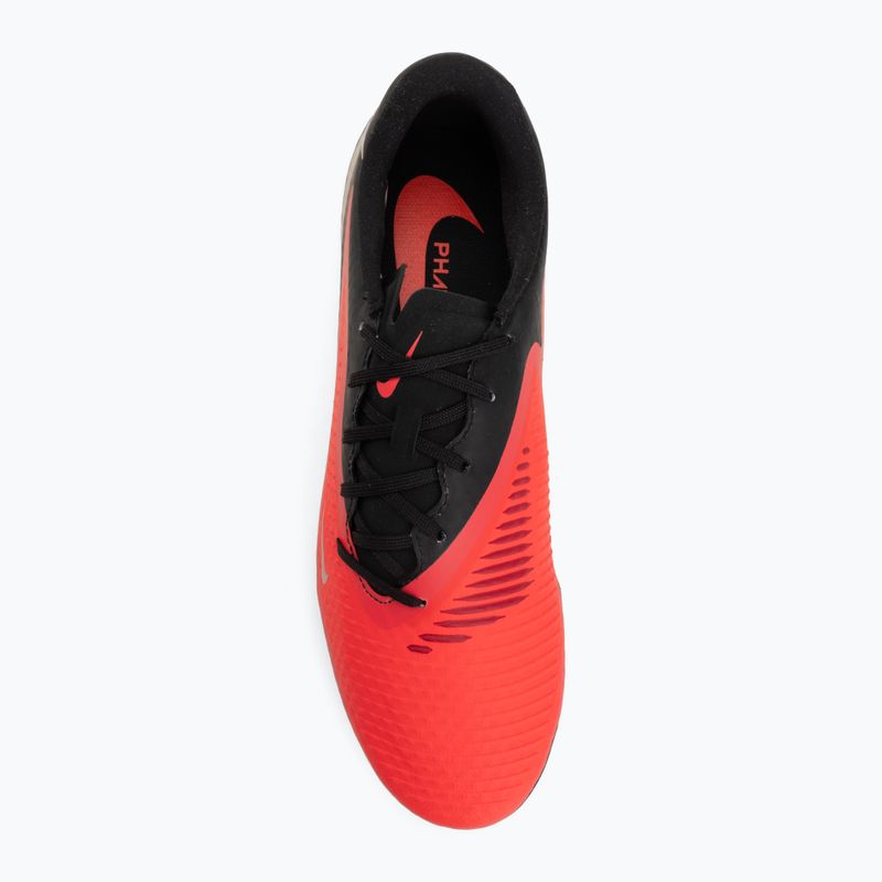 Men's football boots Nike Phantom 6 Low Academy bright crimson/black/blur 5