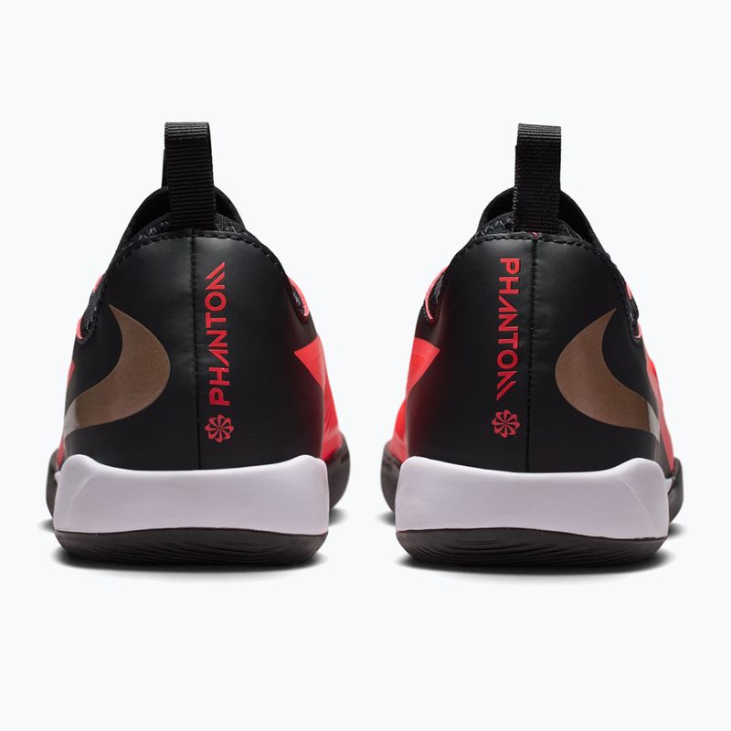 Children's football boots Nike Jr. Phantom 6 Low Academy Bright Crimson/Bright Crimson/Black 2