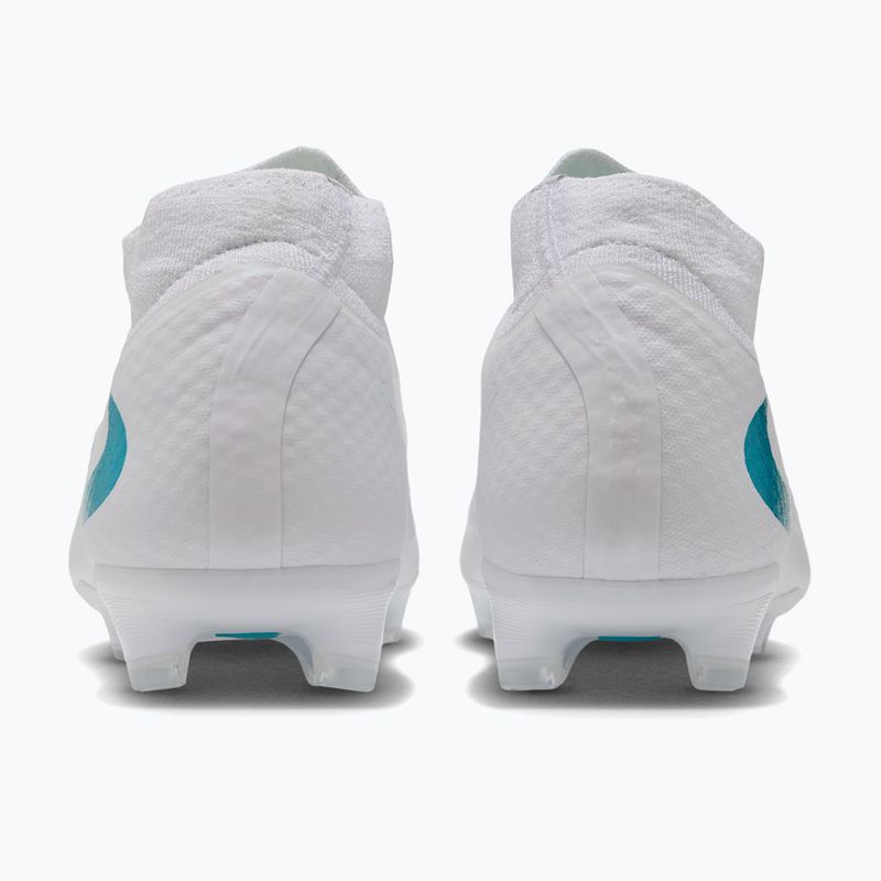 Men's football boots Nike Phantom 6 High Academy FG/MG white/white/dusty cactus 5