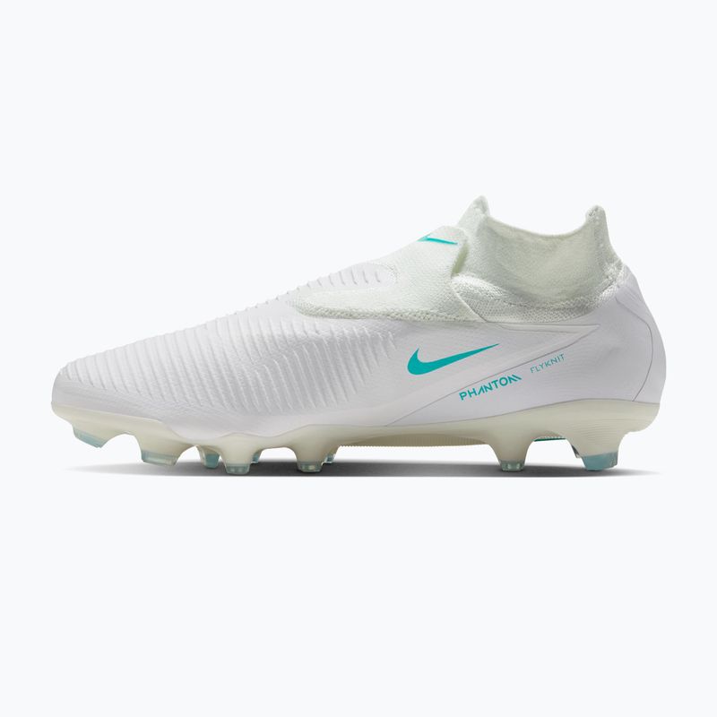 Men's football boots Nike Phantom 6 High Pro FG white/white/dusty cactus 2