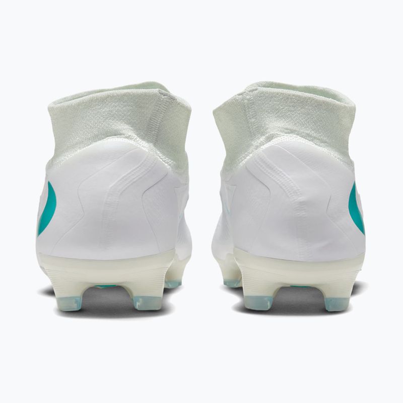 Men's football boots Nike Phantom 6 High Pro FG white/white/dusty cactus 4