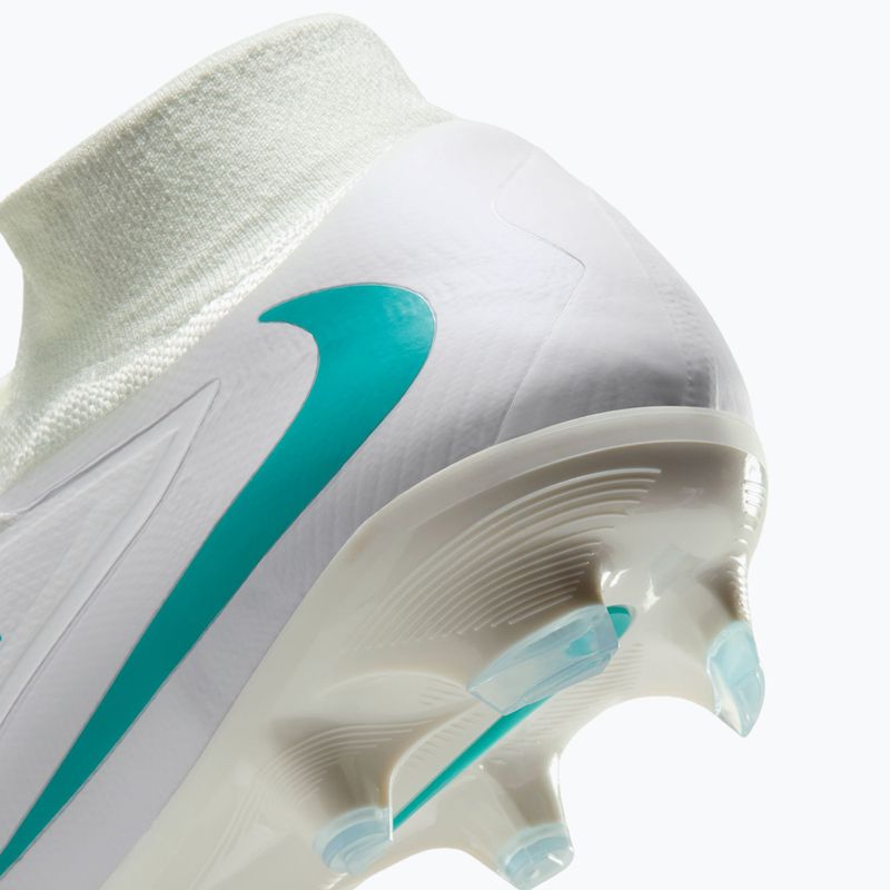 Men's football boots Nike Phantom 6 High Pro FG white/white/dusty cactus 6