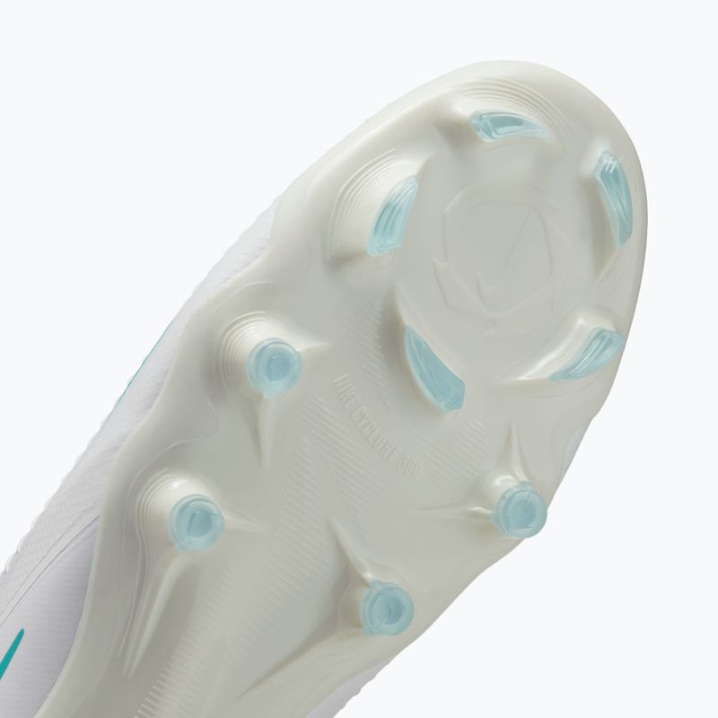 Men's football boots Nike Phantom 6 High Pro FG white/white/dusty cactus 8